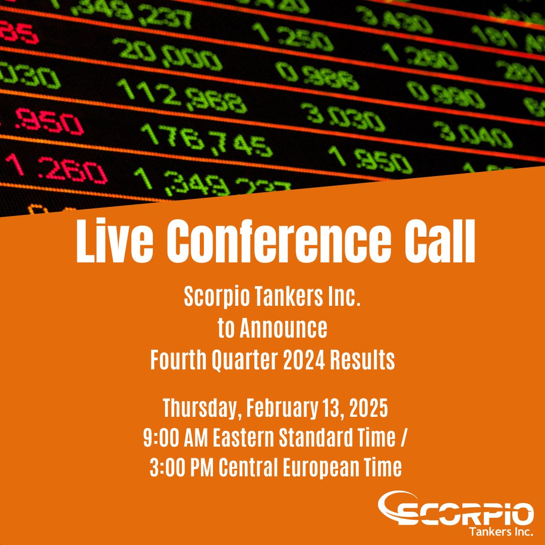 Scorpio Tankers tweet media