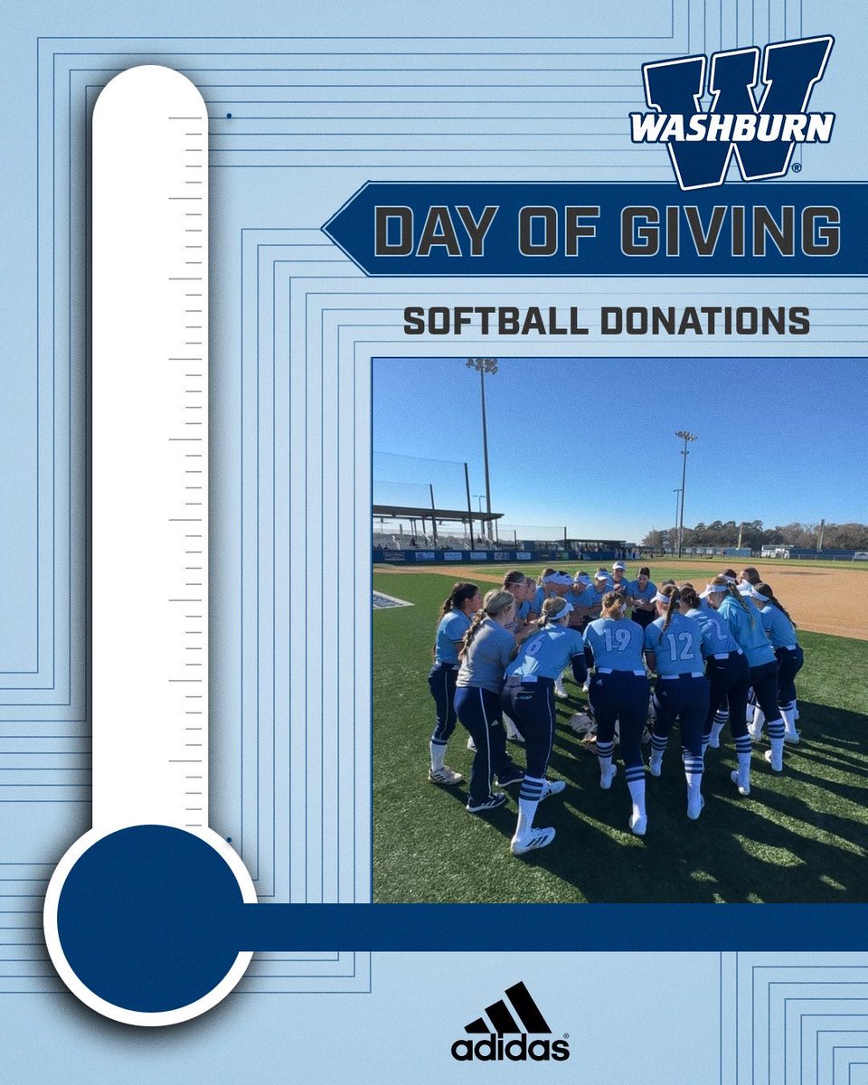 Today is our Day of Giving. This is a 24-hour celebration of Washburn’s 160th birthday through donations. We have appreciated your support in the past and would appreciate your help again.
Donations can be made through the links below:
Athletics: washburngivingday.org/giving-day/956…