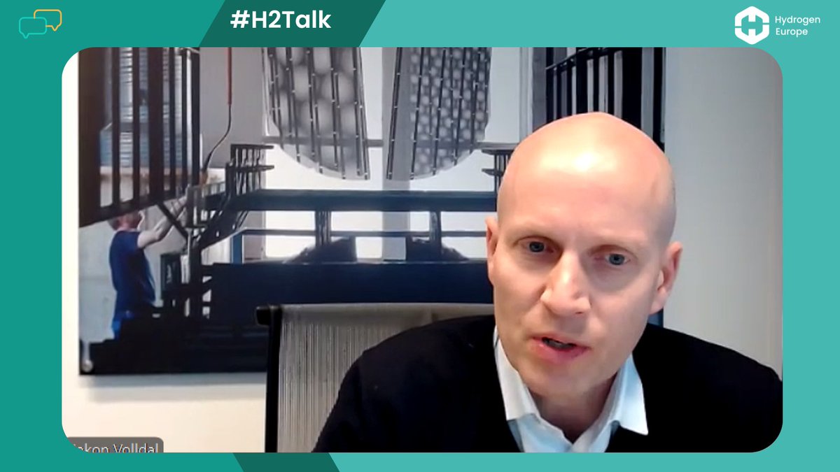 H2Europe's tweet image. 🎙️@H2Hakon, @nelhydrogen: 

"#Hydrogen demand is surely a big challenge. We need to grow in scale: financed hydrogen projects are still too little and can't reduce costs. We need a broader industrial plan to match clean ambitions &amp;amp; #competitiveness"

#H2Talk #CleanIndustrialDeal