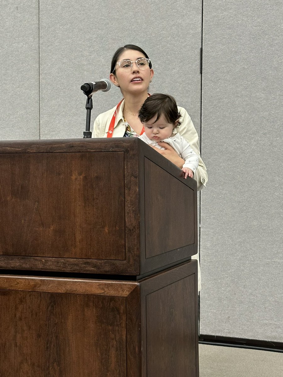 Dr. Lee Schwamm (@braindoc_mgh) on Twitter photo Laura Gutierrez Quiceno from U Cinn receiving one of the Bernard J Tyson awards sharing her science on the reliability of ICD10 codes for AIS ((high) vs ICH (low). She is shown here with her 5 month old research assistant Olivia!
<a href="/AHAScience/">AHA Science</a> #ISC25 Laura Gutierrez Quiceno from U Cinn receiving one of the Bernard J Tyson awards sharing her science on the reliability of ICD10 codes for AIS ((high) vs ICH (low). She is shown here with her 5 month old research assistant Olivia!
<a href="/AHAScience/">AHA Science</a> #ISC25