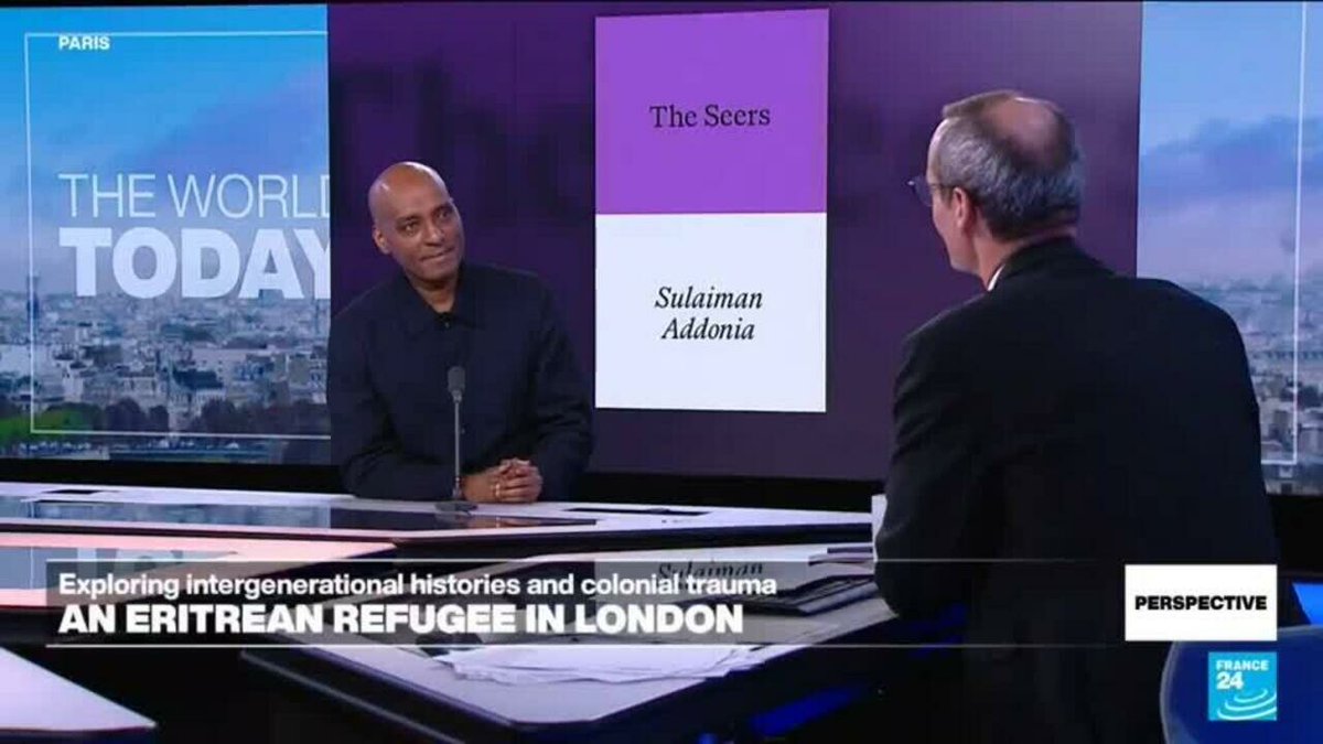 Perspective - 'The Seers': Sulaiman Addonia on his tale of an Eritrean refugee in London
➡️ go.france24.com/lgc