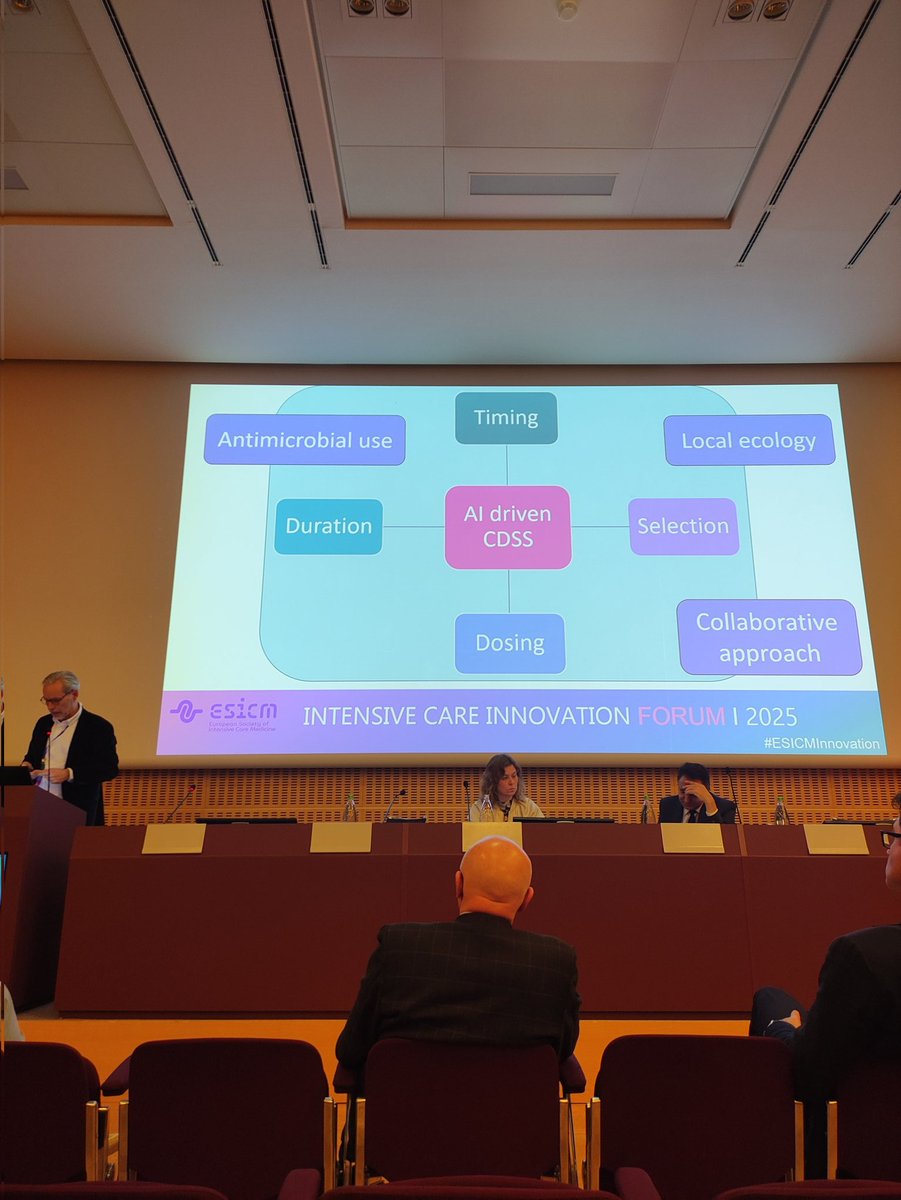 Elena Sancho (@esancho_) on Twitter photo How will antimicrobial treatment look like in the future? <a href="/criticcaredoc/">Jan De Waele MD</a> is nailing it now in #ESICMinnovation How will antimicrobial treatment look like in the future? <a href="/criticcaredoc/">Jan De Waele MD</a> is nailing it now in #ESICMinnovation
