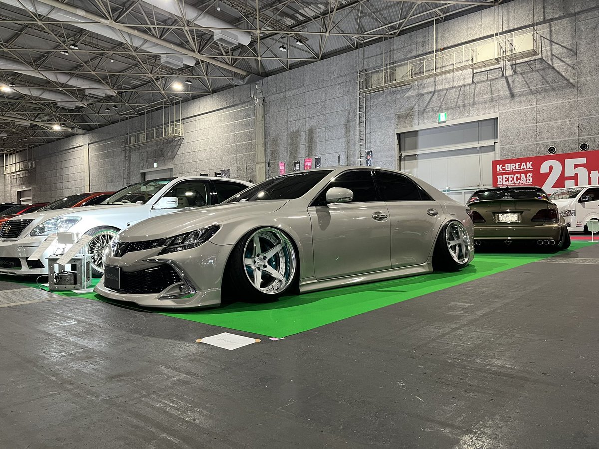 リメイクを一旦終えオートメッセ搬入完了しました！
この度も370factoryさんでお世話になりました😊
4号館にて展示してますので是非観てください！！

#大阪オートメッセ2025 
#OAM2025 
#オートメッセで会いましょう