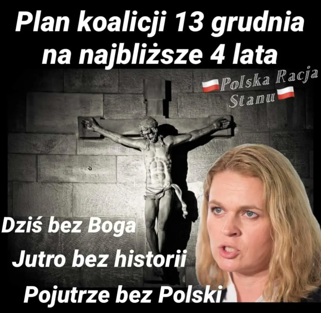 AndrzejOlkiewi's tweet photo. #Trzaskowski i #Tusk kłamią #Polaków. Każdy #Polak wie, #Trzaskowski2025 to narcystyczny pachoł 🇩🇪 🇮🇱 lobbystów w UE🇪🇺

Tylko #NawrockiPrezydent2025 zatrzyma #zielonyład i zerwie #PaktMigracyjny .

#Wybory2025
#Nawrocki2025 #Nawrocki2025Prezydentem #Nawrocki_w_1_turze #Nawrocki https://t.co/c4pXkqlM4a