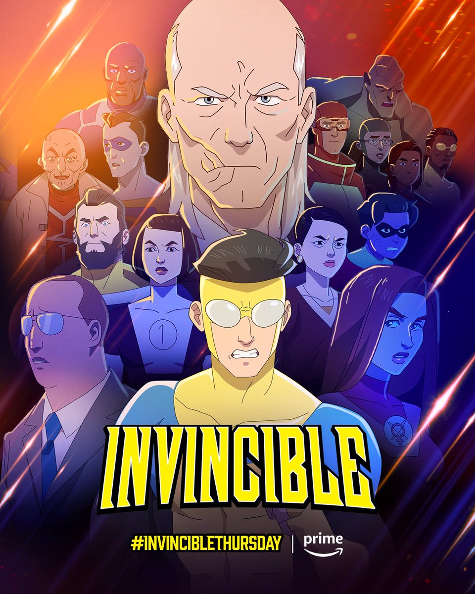 WE ARE SO BACK. Invincible Season 3 is out now.