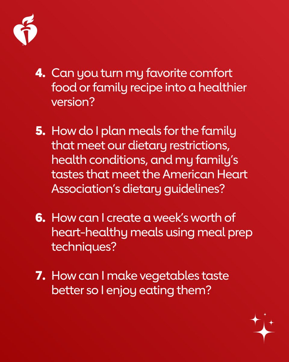 American_Heart's tweet photo. With a little inspiration and knowledge, healthy food can be delicious, affordable and convenient. Here are some ways technology can help you build a healthy eating routine with joy and ease. https://t.co/0ii2OQPewq