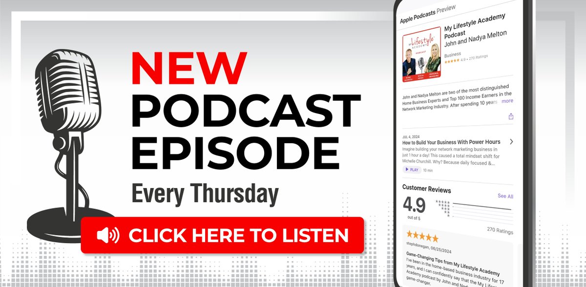 NEW Podcast Ep 🎙️ Wanna know 3 tips to smash your goals this February like a PRO? 🎯 Find out here!

mylifestyleacademy.com/newpodcast
