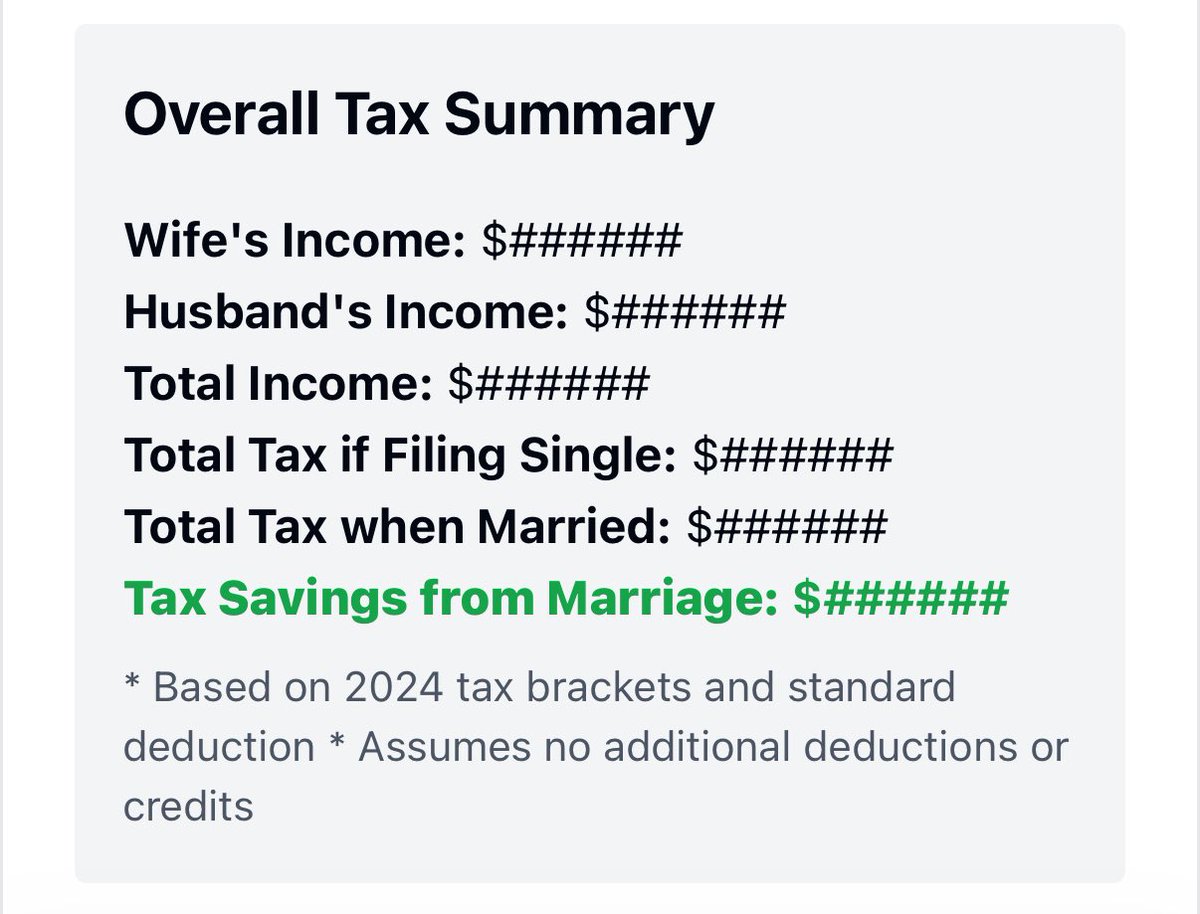 first year filing taxes jointly and had claude help me visualize the tax implications. ofc he added a privacy mode to hide all the numbers

you can just (ask claude to) build things.