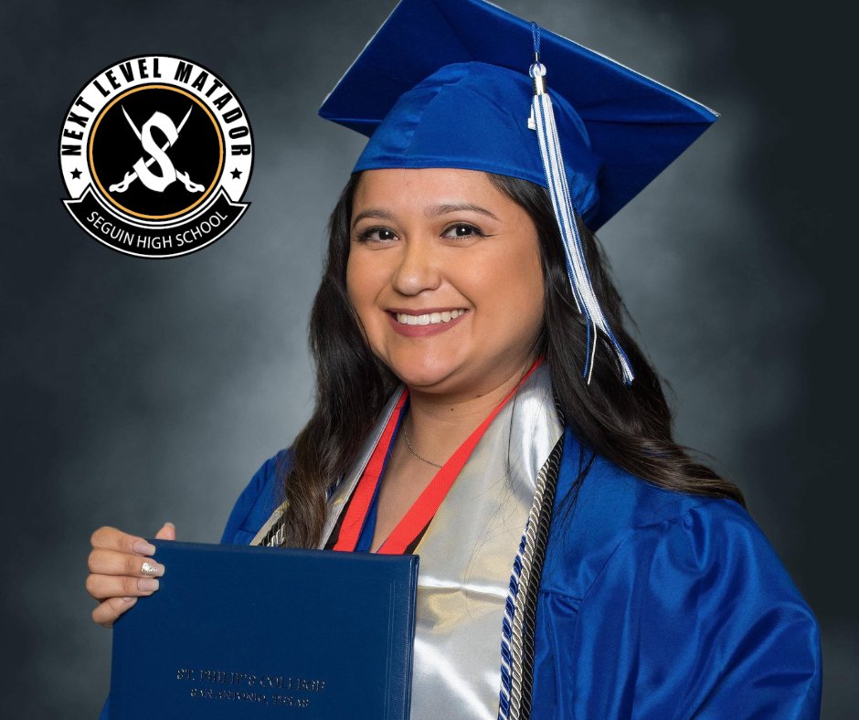 Seguin ISD (@seguinisd) on Twitter photo Mersadise Vidaurri, Matador class of 2018, graduated from <a href="/GoSPC/">St. Philip's College</a> with an associate degree and certificate in business management and technology. Mersadise graduated with honors and was a member of the National Society of Leadership and Success. #MatadorPride Mersadise Vidaurri, Matador class of 2018, graduated from <a href="/GoSPC/">St. Philip's College</a> with an associate degree and certificate in business management and technology. Mersadise graduated with honors and was a member of the National Society of Leadership and Success. #MatadorPride