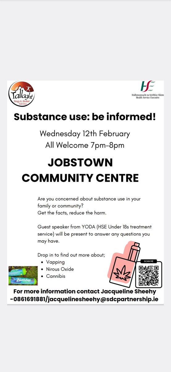 TallaghtDrugAndAlcoholTaskforce tweet media