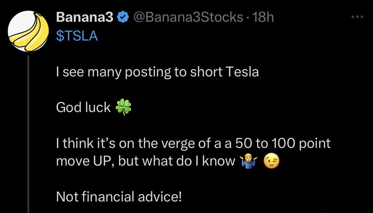 jtsla4's tweet photo. Another -3% day for $TSLA I should’ve known as soon as I saw this post yesterday, is he the new inverse Cramer? https://t.co/aiqHjiVn4M