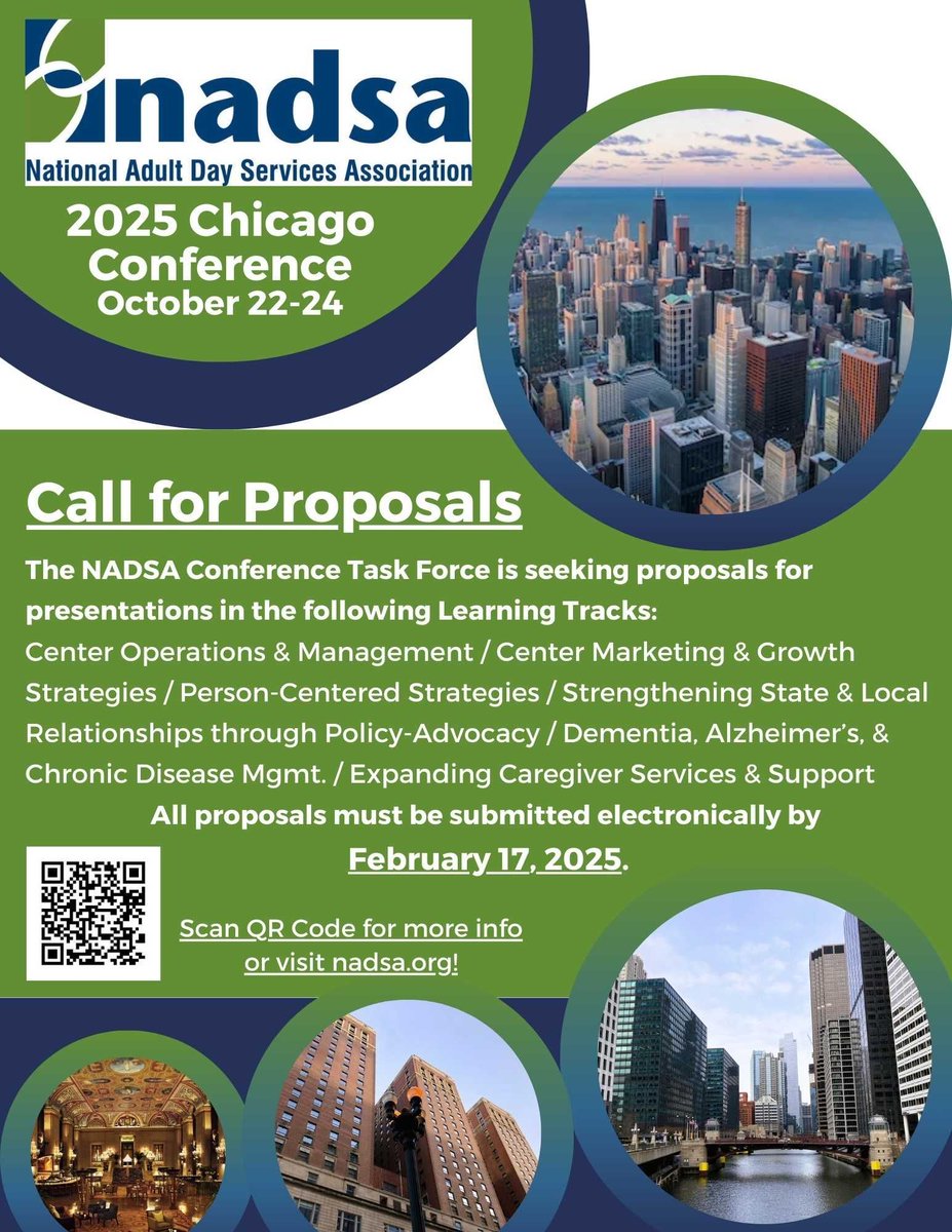 NADSA (@nadsa2) on Twitter photo Call for Session Proposals OPEN! We have received some GREAT proposals! The 2025 NADSA Conference will take place October 22-24, 2025 in Chicago. Session proposals must be submitted by FEBRUARY 17, 2025! For more info and to submit: buff.ly/4a9bsCa Call for Session Proposals OPEN! We have received some GREAT proposals! The 2025 NADSA Conference will take place October 22-24, 2025 in Chicago. Session proposals must be submitted by FEBRUARY 17, 2025! For more info and to submit: buff.ly/4a9bsCa