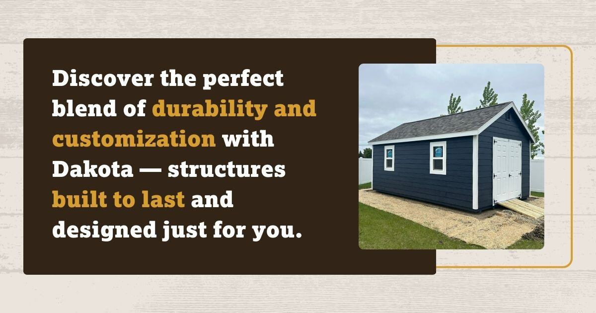 DakotaStorage's tweet image. At Dakota, we believe quality and customization go hand in hand.

Our structures are built with premium materials and designed to meet your unique needs.

Explore our options today and experience the Dakota difference!

👉 hubs.ly/Q02_S-CG0

#sheds #chickencoops #greenhouse