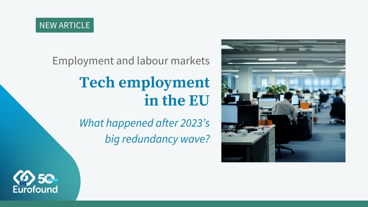 In 2023, thousands of workers in #bigtech lost their jobs. But what happened after this wave of redundancies?

📄  Read more in our article by Chiara Litardi and Sarah Widera: ow.ly/1w3m50UU27X