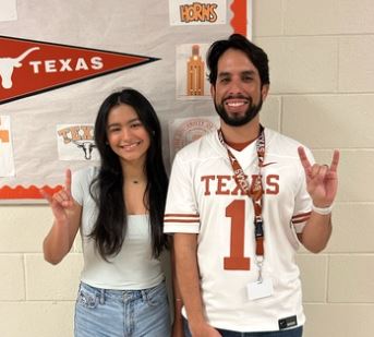 Todays' CTE month spotlight goes to Mr. Zamora! Thank you for all you do! #HookEm