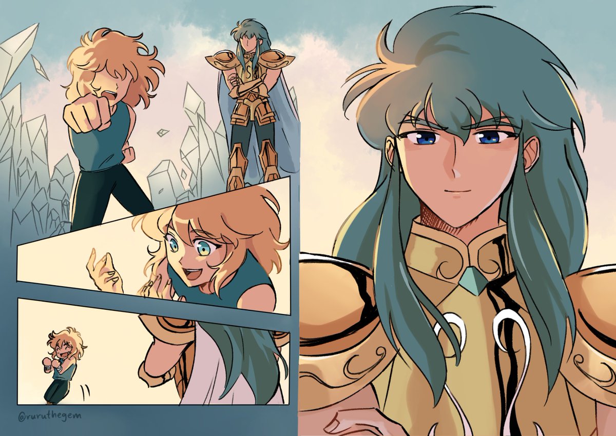 #水瓶座のカミュ生誕祭2025
おめでとう！♒✨

(Left to right ➡️)