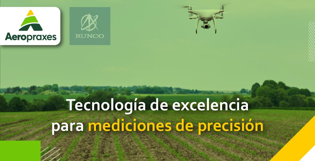 En Aeropraxes trabajamos con los mejores y Runco es un aliado estratégico clave en nuestra misión de transformar datos en decisiones inteligentes. 💡

🌾🔬 Gracias a esta alianza, brindamos soluciones innovadoras para optimizar cultivos y maximizar rendimientos.
