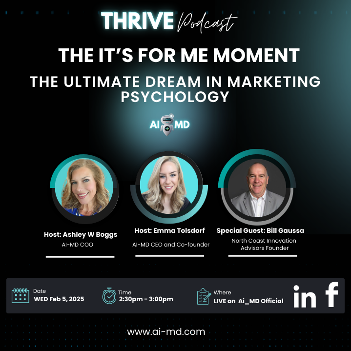 visionchic's tweet photo. Check out my THRIVE Podcast with @BillGaussa @EmmaTolsdorf on "The It's for Me Moment in Consumer Engagement" now posted from our live, and follow for more lives hosted on @streamlabs partner  https://t.co/8j5HmI9WBM https://t.co/8bgQPYjzw7