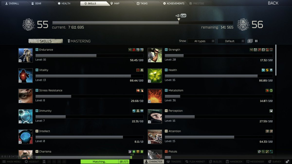 Instantyy's tweet image. is this normal ?? @bstategames @nikgeneburn  ill be lvl 60 before i hit endu 20 xD