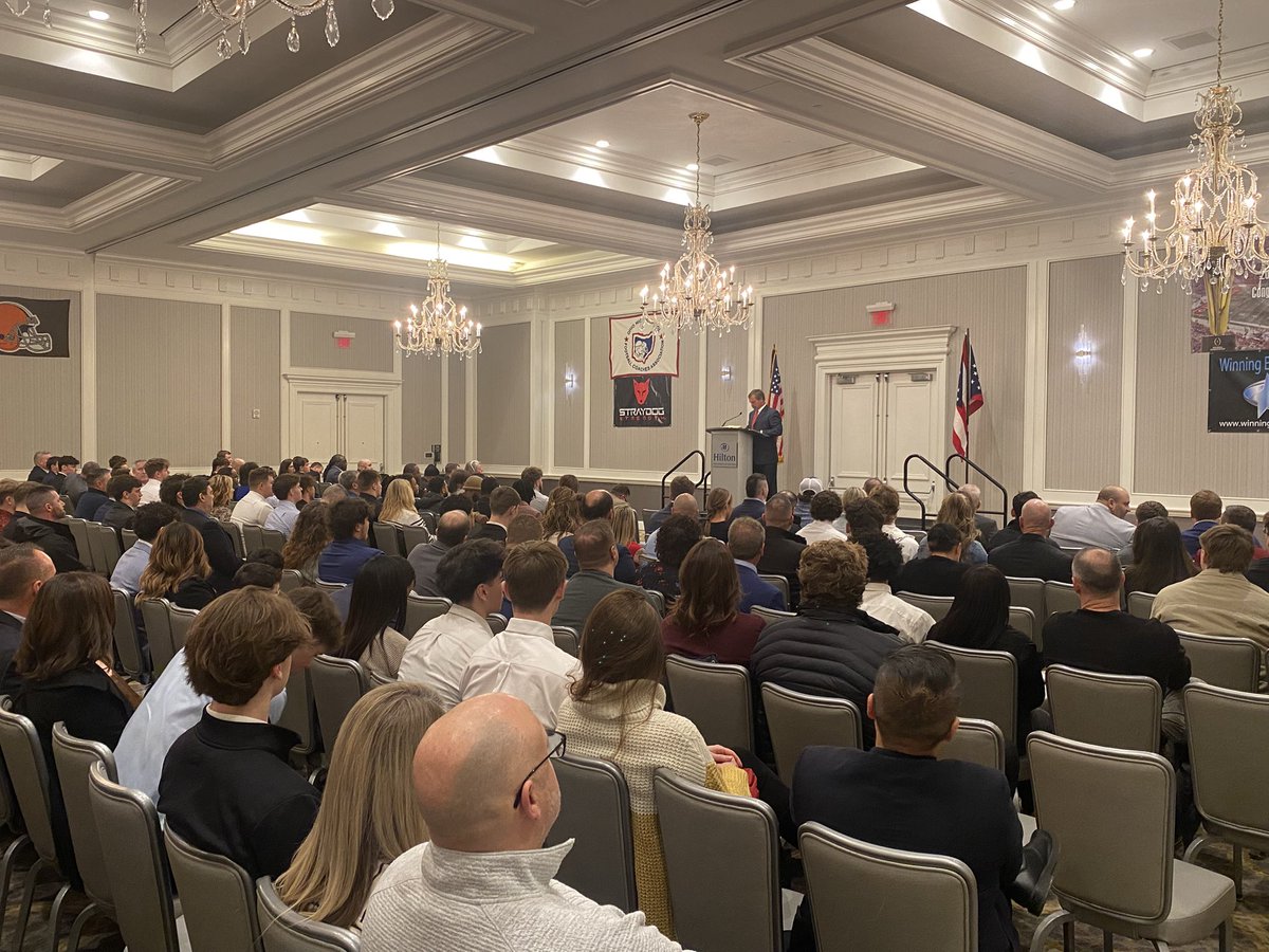 America’s Greatest Football Clinic

As part of the OHSFCA Clinic, we host the North South All Star Game Banquet.

Coach Channell (All Star Game Director) meeting with the Parents &amp; Players this morning 🔽🔽🔽