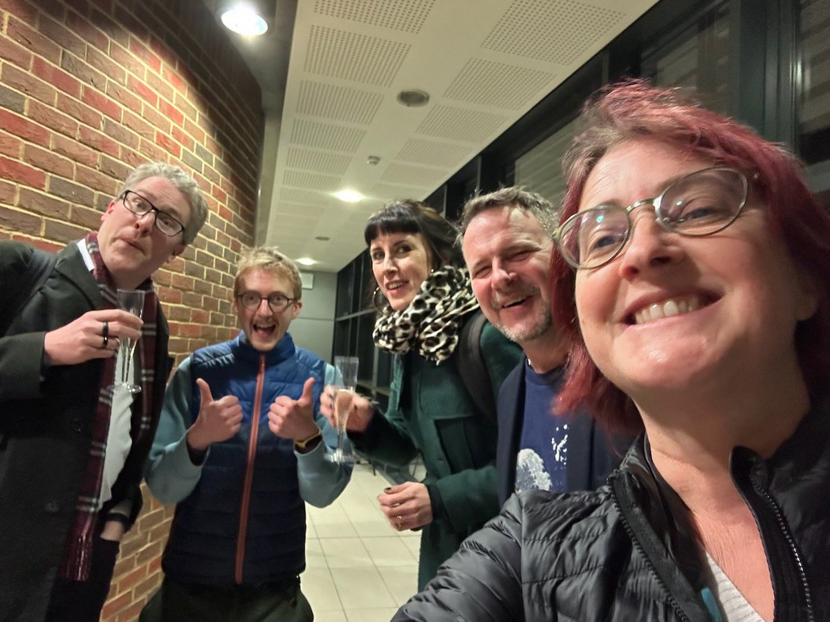 ProfWGarnham's tweet image. A few of my academic superheroes from my professorial lecture last night - I do feel so lucky working with these awesome people. ❤️ @SussexUni @Sussex_Psych @SussexFDN @NTF_Tweet @Seda_UK_ @ActiveLearnNTW