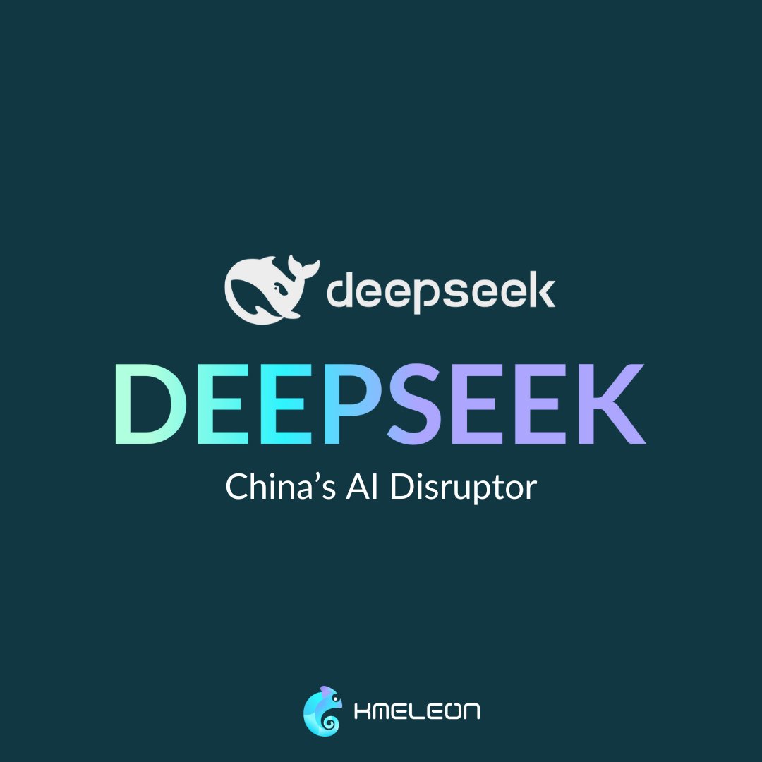 Kmeleonai's tweet image. We’ve been hearing about it everywhere, now it’s time to break it down. In our latest podcast, we dive into how this Chinese startup is challenging AI giants and reshaping the industry.
🎧 Listen now: lnkd.in/esUQctgq
#GenAI #DeepSeek #AIRevolution #TechDisruption