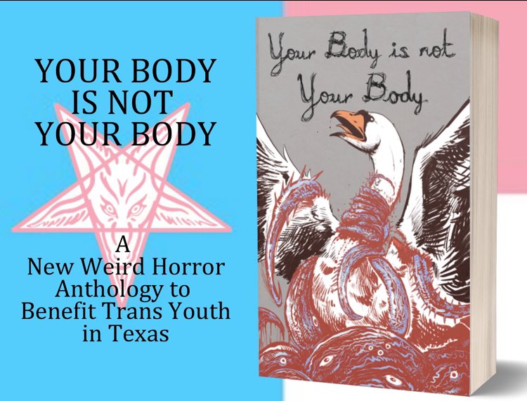 Tenebrous Cult:

You rad Weirdos make this happen. Ongoing support of 2022’s YOUR BODY IS NOT YOUR BODY helps us continue to donate to trans-supporting charities, this time the Sylvia Rivera Law Center.

The fight goes on. Time to make more cool Weird shit happen. News soon 🖤☠️