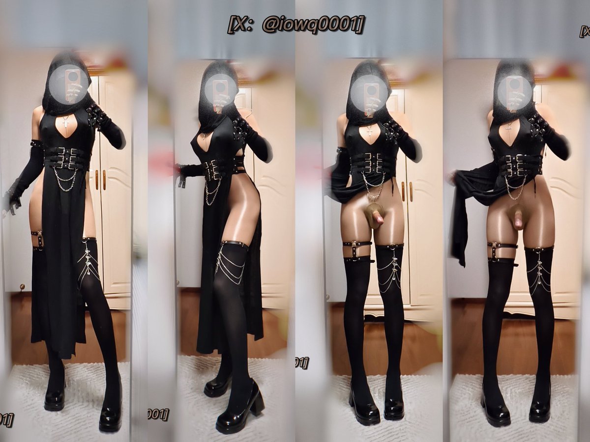 适合露出的时候方便掀开  喂狗狗丝袜肉棒吃
#反差 #丝袜 #男娘 #男の娘 #伪娘 #cd #母狗