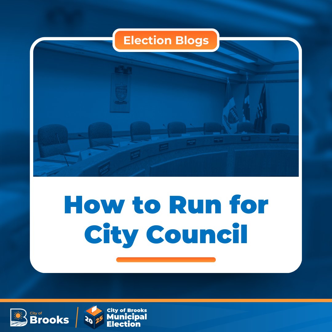 Thinking about running for City Council?

This guide walks you through everything! From checking eligibility ✅ to submitting a nomination 🗳 and launching your campaign!

Start your journey today! ➡️ brooks.ca/CivicAlerts.as…