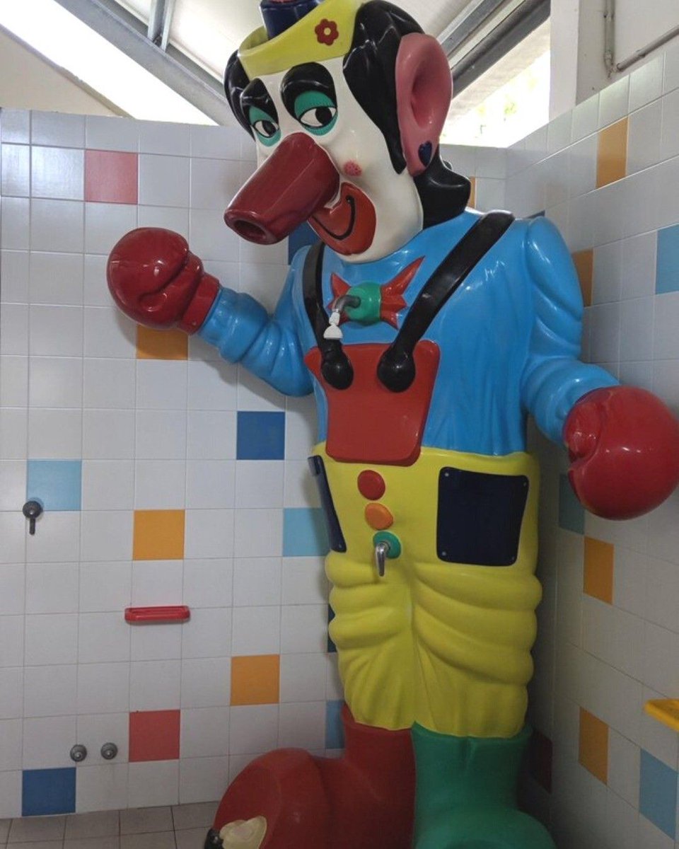 Clown shower.