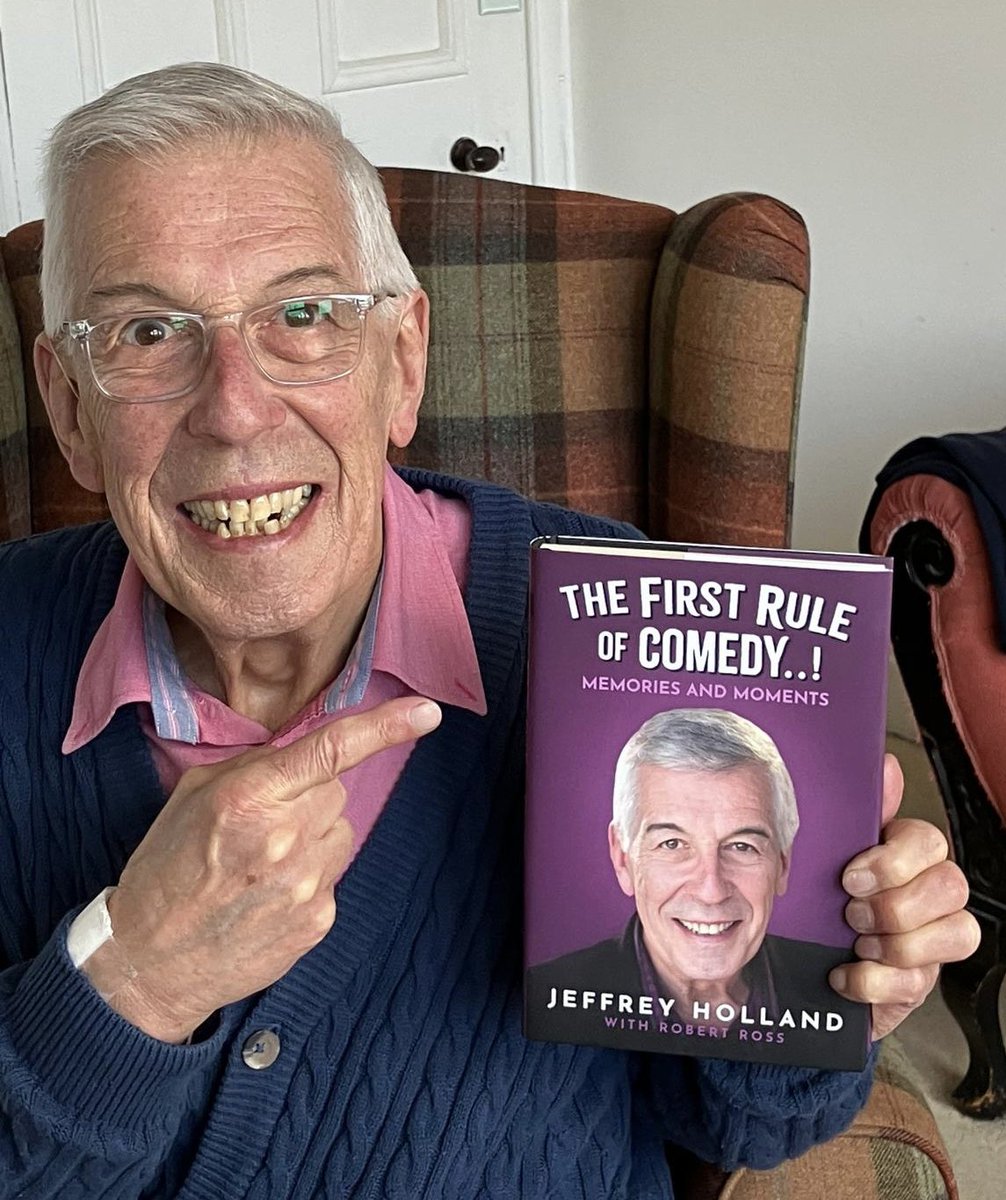Today’s the day! My new book “The First Rule of Comedy…! Memories and Moments” is out now! Can’t wait for the official sold out launch tomorrow. See you then. <a href="/TheHistoryPress/">The History Press</a> <a href="/RobertWRossEsq/">Robert Ross</a> #NellofOldDrury #ThursdayThoughts