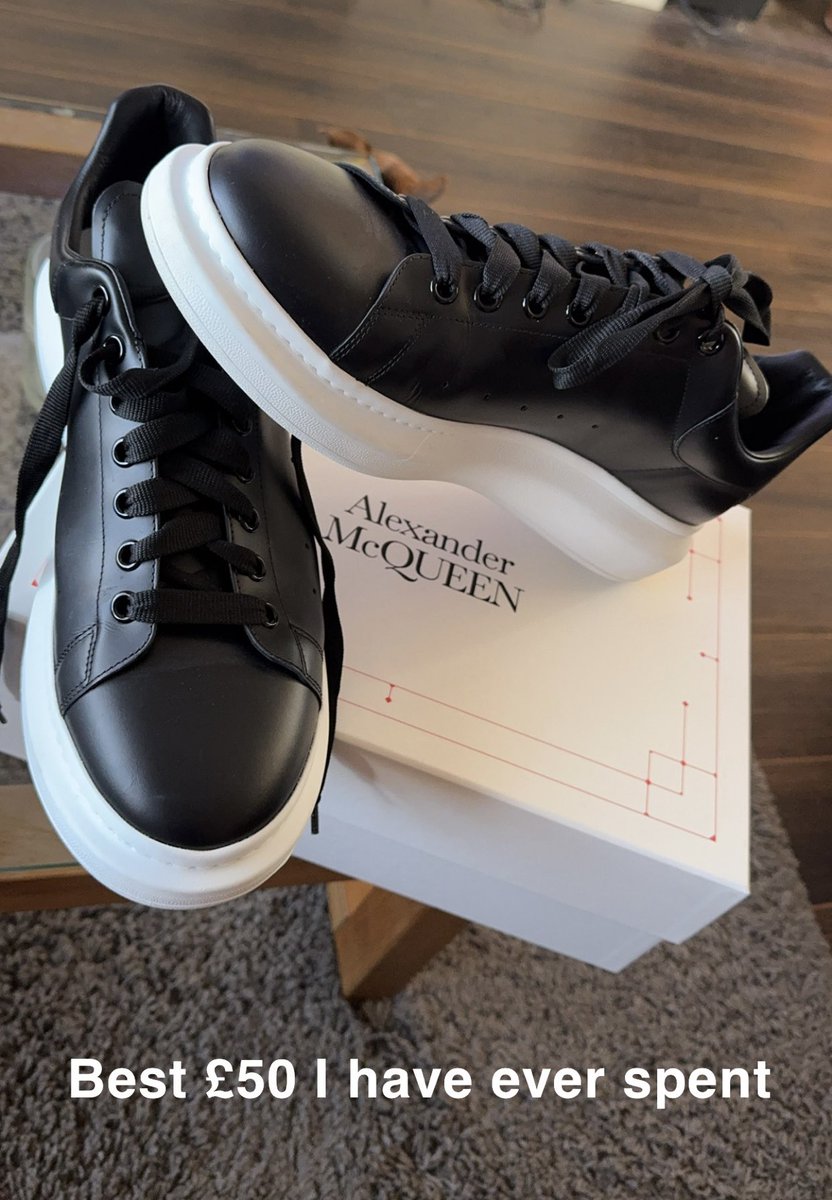 K15TOF's tweet image. Love new shoe day….. and these 🤩 @alexanderMcQueen #smart #alexanderMcQueen #mysize #WHOOP