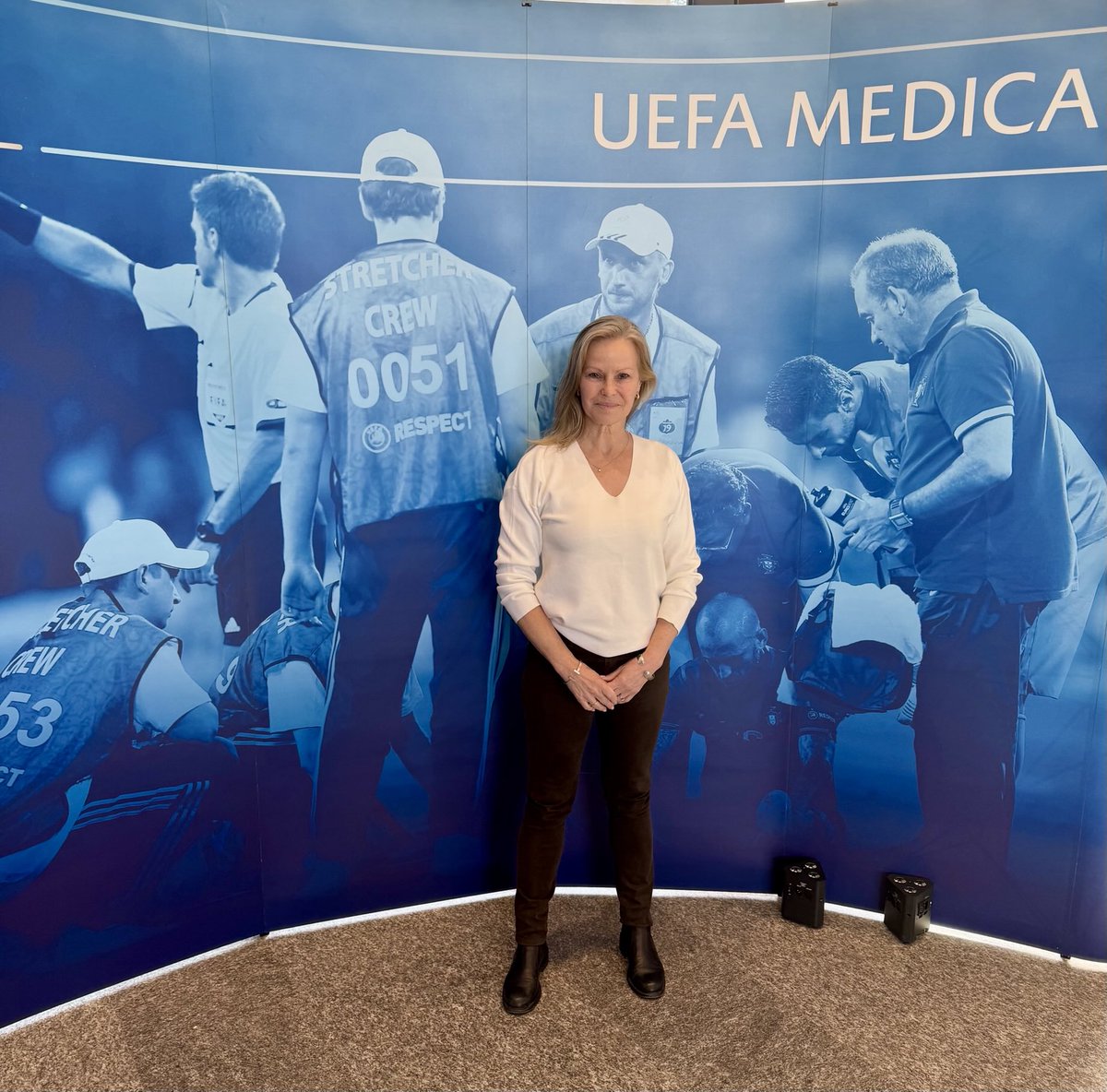 A delightful 3 days of teaching, learning, and sharing with the European football community (⁦<a href="/UEFA/">UEFA</a>⁩ ) in Lugano 🇨🇭.  Kudos to ⁦⁦<a href="/UEFA/">UEFA</a>⁩ for attention and promotion of #FemalePlayerHealth!