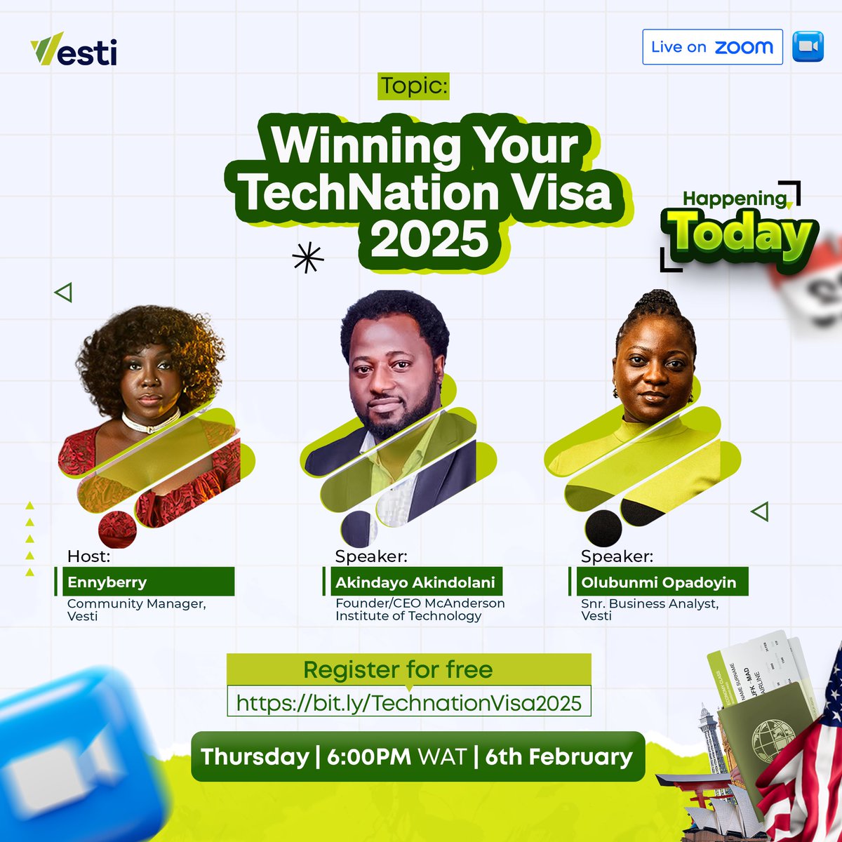 VestiOfficial's tweet photo. Just 1 hour 35minutes to go! The countdown is on for our Tech Nation Visa 2025 Webinar!
Don't miss out on expert insights and strategies to navigate your global tech career.
🔔 Set your reminders & join us soon! https://t.co/Wh8nfqYfuN
#TechNationVisa #GlobalOpportunities https://t.co/bNqA4yqMwg