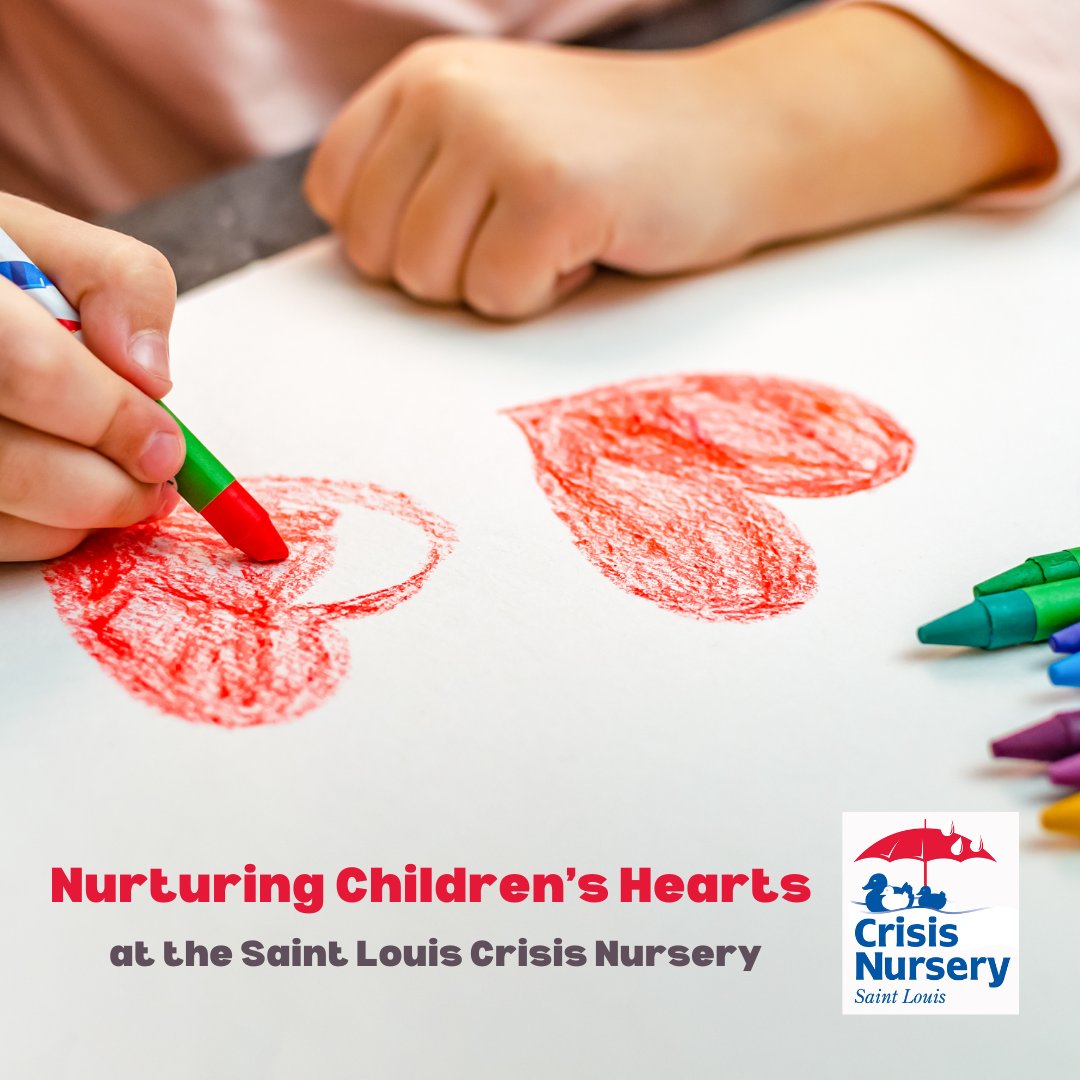 STLCrisisKids's tweet photo. "Hearts are everywhere this Valentine’s season, but at Saint Louis Crisis Nursery, we focus on nurturing the hearts of the children in our care every day. 💕 

Learn how the Nurtured Heart Approach® helps kids thrive: https://t.co/yLJ0yuykiy 

#SLCN #NurturedHeartApproach https://t.co/o9oOtB4MW9
