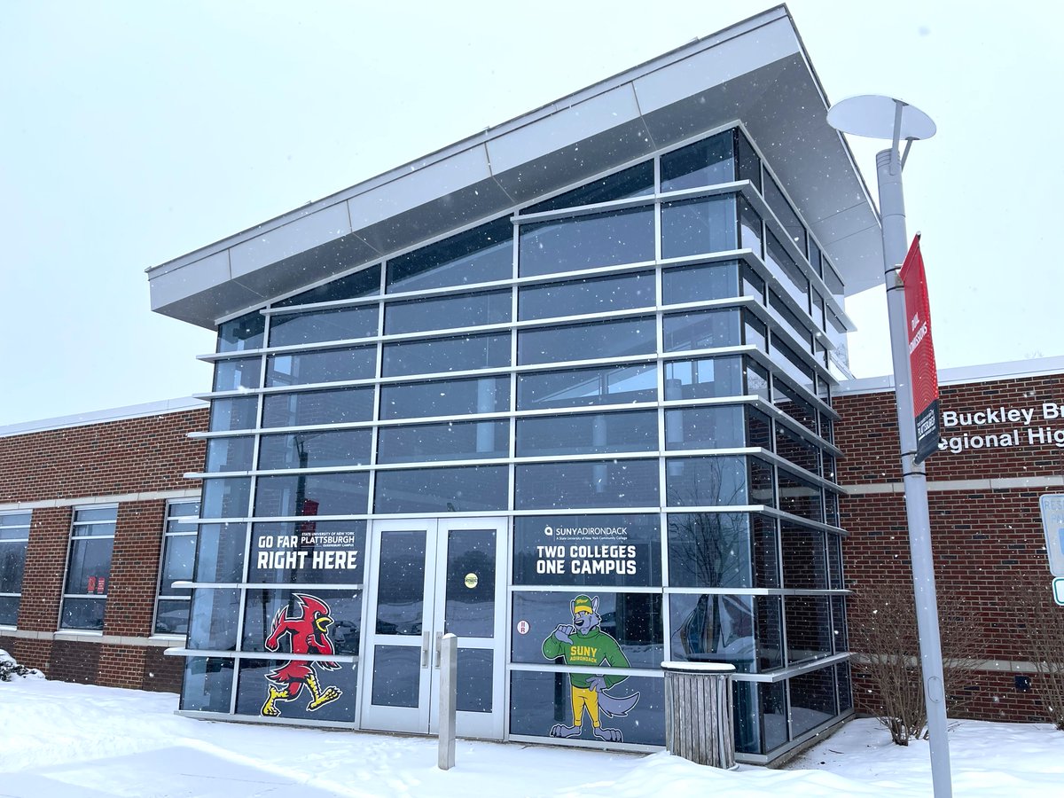 All SUNY Adirondack campuses will close at 2:00 p.m. today due to inclement weather. Classes and events scheduled at 2:00 p.m. or later are canceled. Social Work classes will meet remotely instead. Staff are working remotely to assist students.