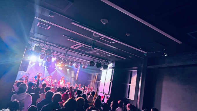 On stage media image