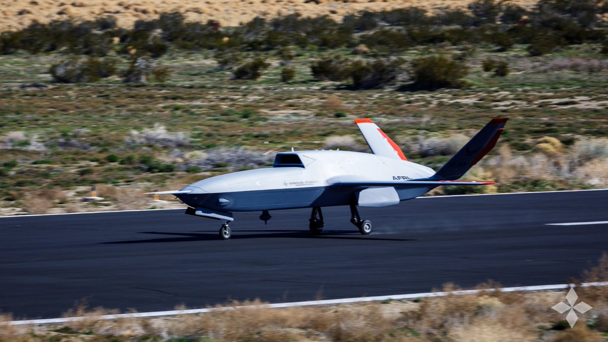 GenAtomics_ASI's tweet photo. At GA-ASI, we innovate ahead of need to redefine and implement what’s possible when it matters most.

Learn how we're working with the @AFResearchLab to develop the #XQ67A Off-Board Sensing Station: https://t.co/jRxl9UPvva

#UAS #OBSS #UCAV