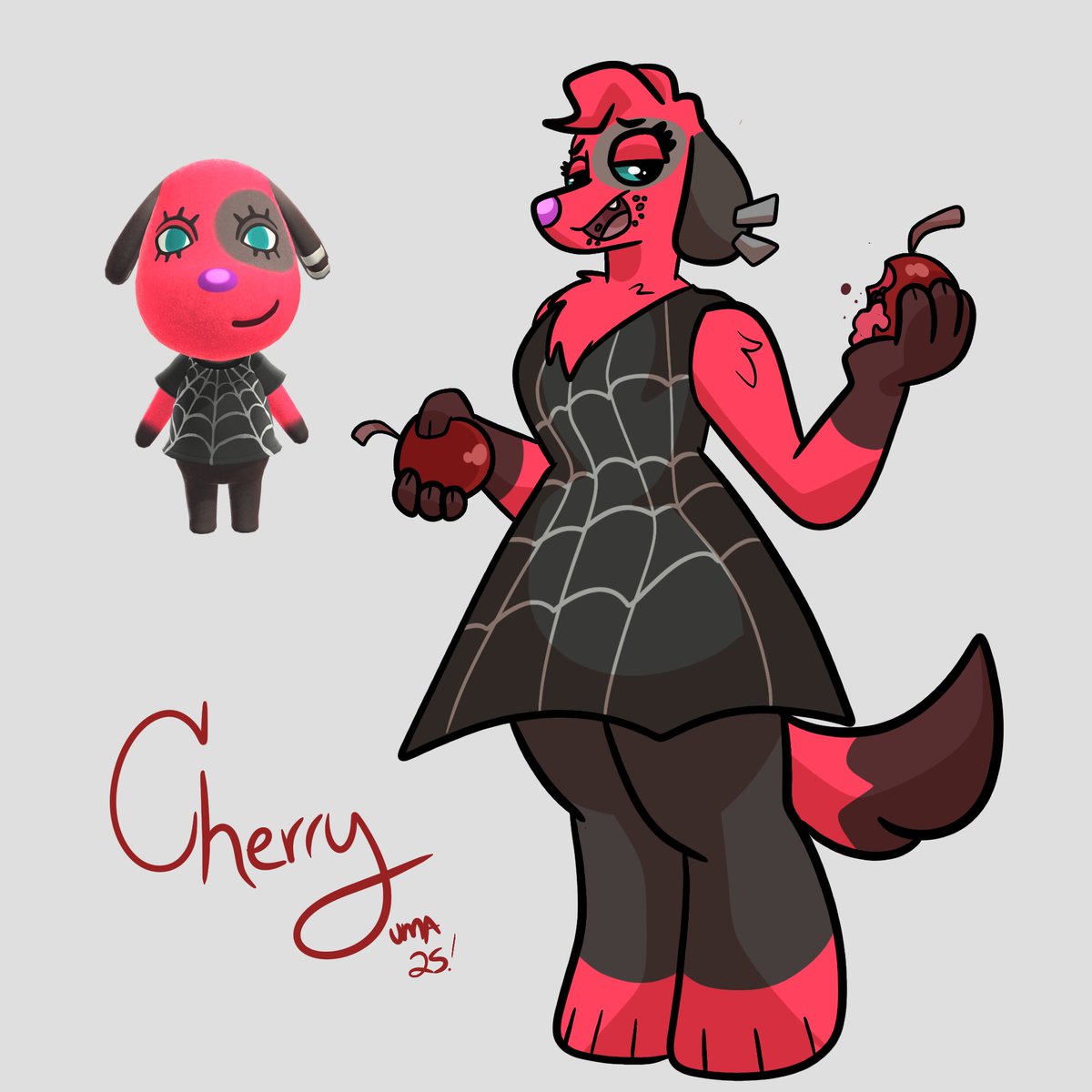 ultra_mellow's tweet image. Cherry redesign! Anyone else addicted to this game still?
#AnimalCrossing #AnimalCrossingart #furryart #nintendofanart