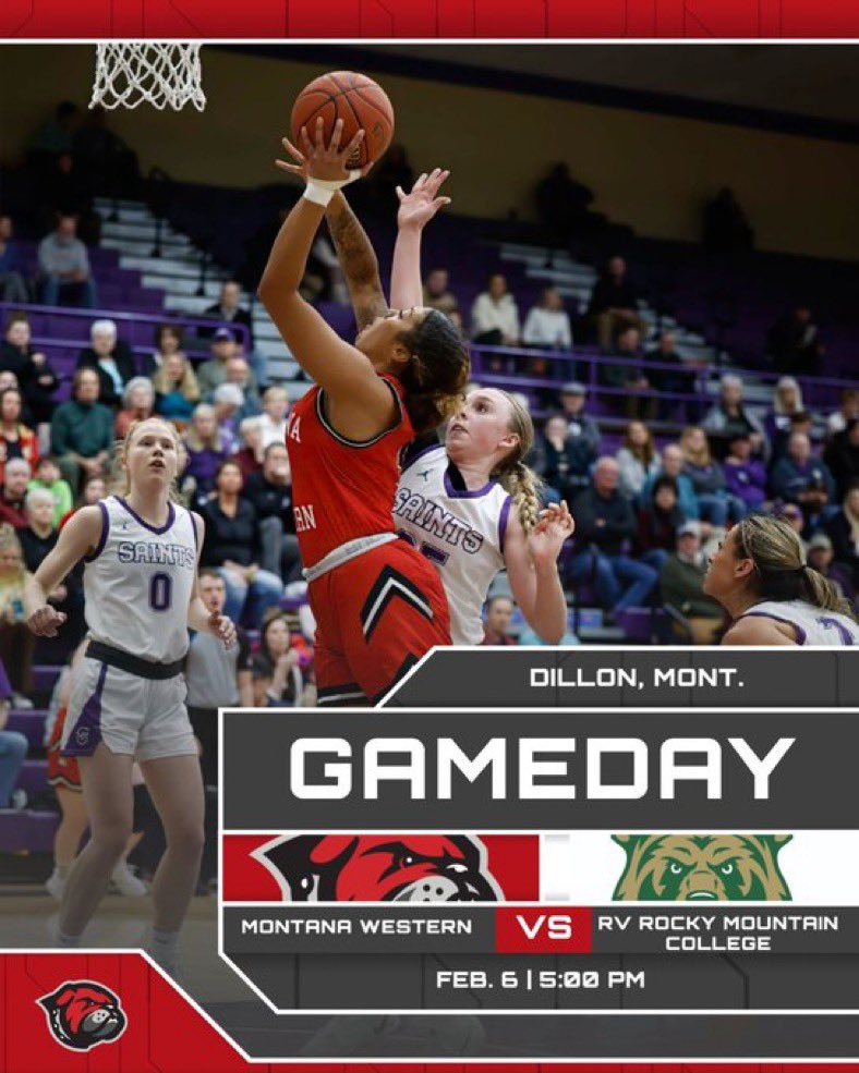 UMW Bulldogs (@umwbulldogs) on Twitter photo Gameday‼️
🆚: Rocky Mountain College
📍: Dillon, Mont.
⏰: 5 p.m.
📺/ 📊: linktr.ee/gamedaylinks
#GoBulldogs | <a href="/umw_wbb/">UMW Women’s Basketball🏀🐾</a> Gameday‼️
🆚: Rocky Mountain College
📍: Dillon, Mont.
⏰: 5 p.m.
📺/ 📊: linktr.ee/gamedaylinks
#GoBulldogs | <a href="/umw_wbb/">UMW Women’s Basketball🏀🐾</a>