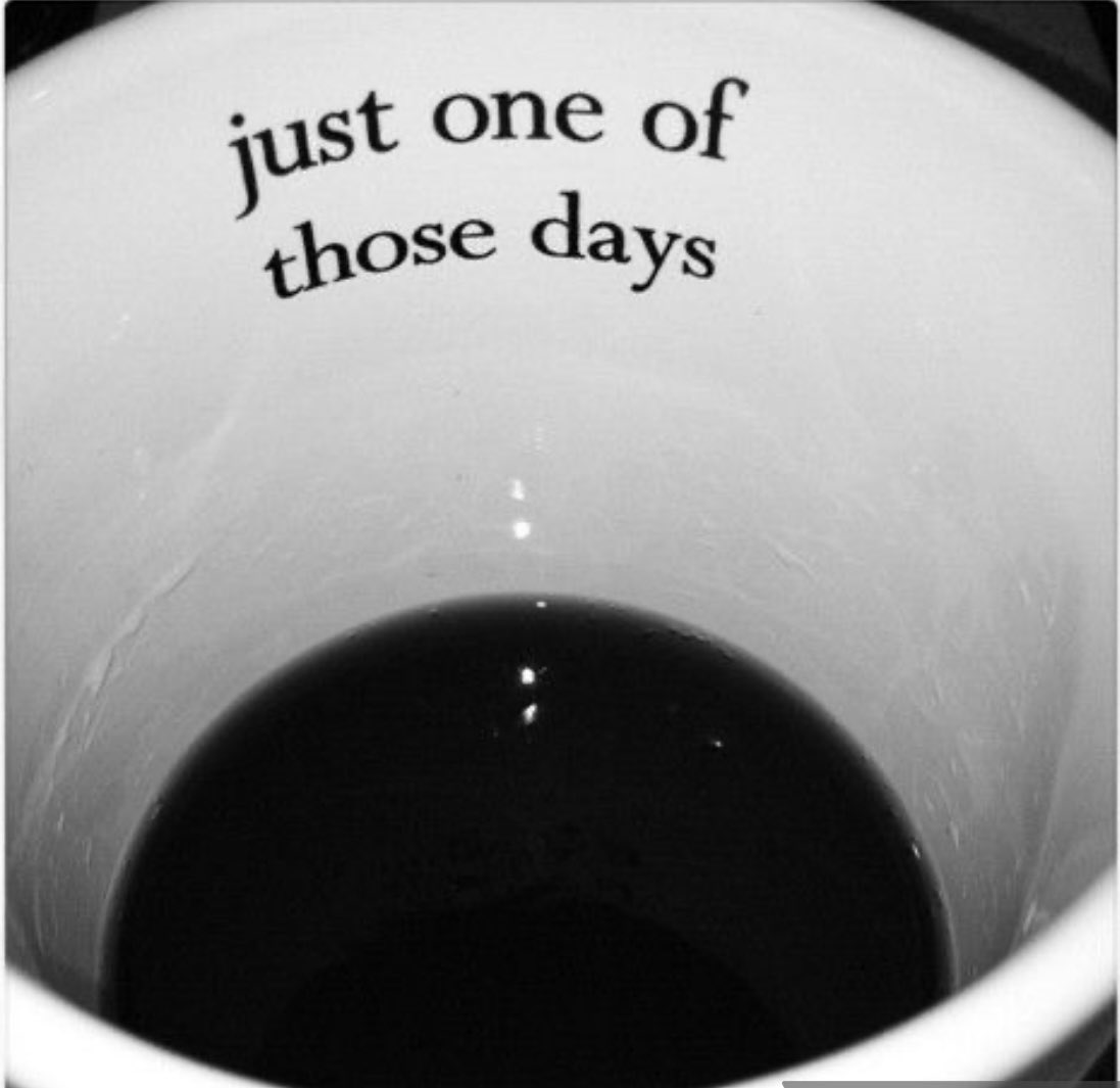 You had ‘just one of those days’ ? I have 
I have not wrote many words but once I read them back to myself …. I almost sound like I know what I am talking about 
I am in the depths of my reflexive researcher chapter and examining types of reflexivity 
#phd
