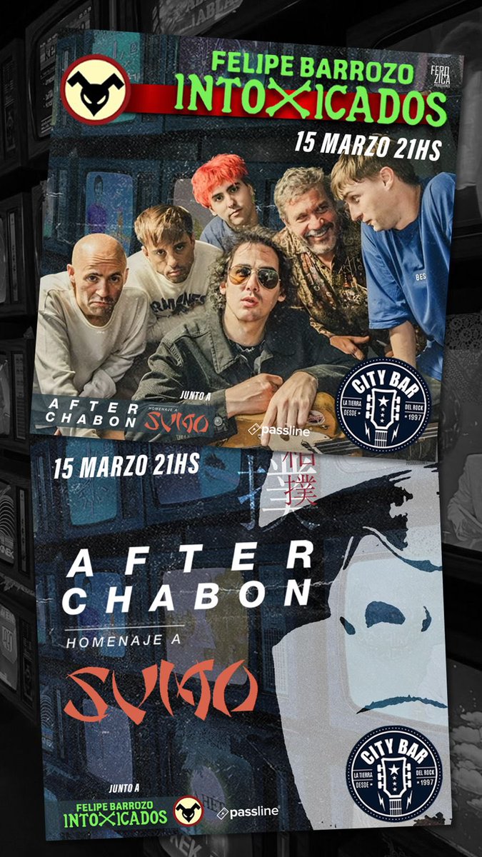 🗓️ SÁB 15•03 - <a href="/citybarmartinez/">City Bar Martínez</a> 

SACÁ TU ENTRADA❗️
passline.com/eventos/felipe…