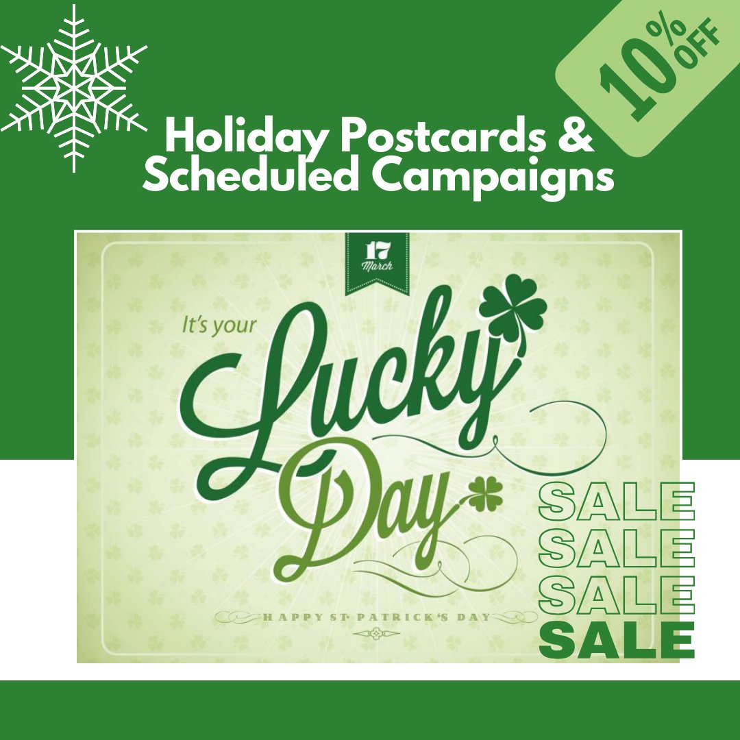 ProspectsPLUS's tweet photo. Schedule a year of holiday postcards in minutes! 🏠❤
Take 10% Off Holiday Postcards & Scheduled Campaigns (details). PROMO CODE: HOLIDAYTEN. CLICK HERE: https://t.co/ujIpCr62HL
#HolidayPostcards #MakingMarketingWork #ProspectsPLUS https://t.co/OZHf7a0ybs
