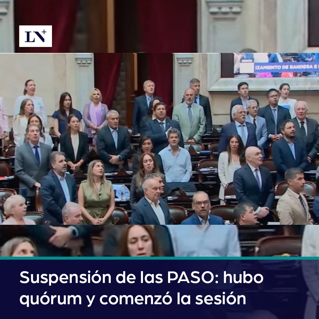 lanacionmas's tweet image. 🔹Con 130 diputados presentes, se dio inició a lo que se presume será una larga jornada de debates.

📌 En #MásNoticias en LN+