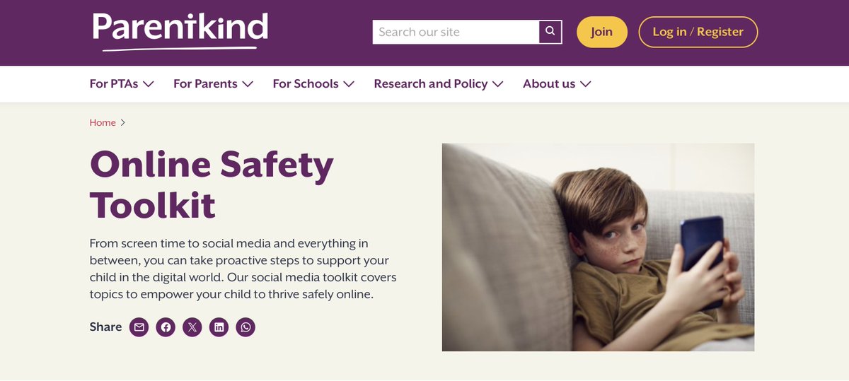 SouthwaterPTFA's tweet image. From screen time to social media &amp;amp; everything in between, you can take proactive steps to support your child in the digital world. #Parentkind new #socialmediatoolkit covers topics to empower your child to thrive safely online. parentkind.org.uk/online-safety-…
#screentime #onlinesafety