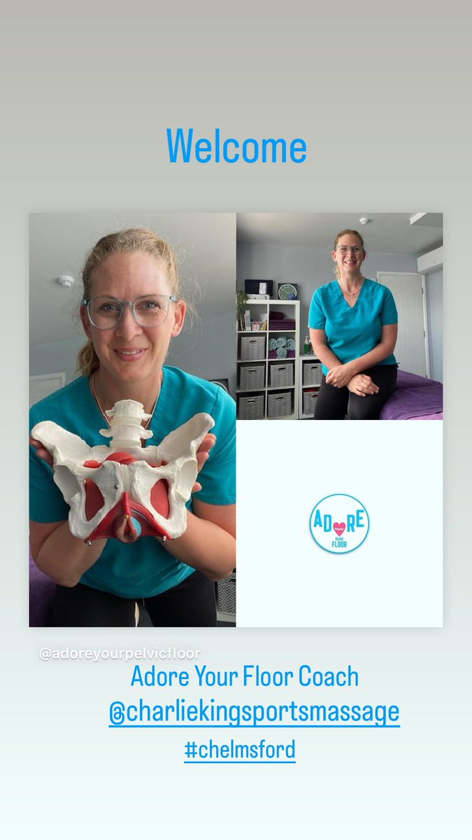 Welcome Charlie King -Sports Therapist, Personal Trainer and Coach to the team at Adore Your Pelvic Floor based in #chelmsford #essex 

Find an Adore Your Floor Coach adoreyourpelvicfloor.co.uk/find-a-coach/

#pelvicfloorhealth #rehab #pelvichealth #pelvicfloor