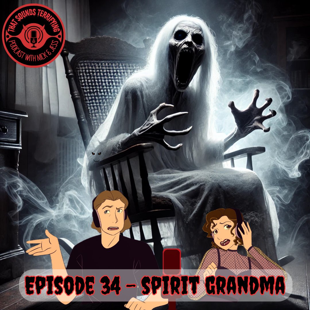 Post: 👻 Nightmares, hauntings, and voices from beyond Nick &amp; Jess dive into eerie childhood encounters ghostly whispers, &amp; a terrifying nightmare😨
🎧 Listen and watch at bit.ly/terrifying34
#Paranormal #GhostStories #Nightmares #CreepyTales #TrueHorror #Supernatural #TST