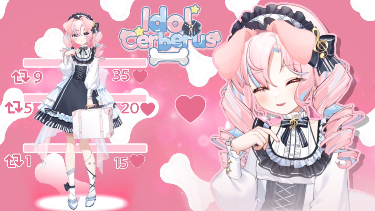 Cerberus_VT's tweet image. 🦴 ♡ |  L2D MODEL REVEAL |♡🐶
HI BOW WOW! Thank you all so much for the love and support! You can find me on Twitch at: twitch.tv/idol_cerberus

I am Cerberus or Idol! And I am a HellHound Idol VTuber! I hope you will support me!!
[ #Vtuber 🦴 #ModelReveal  🦴 #ENVtuber ]