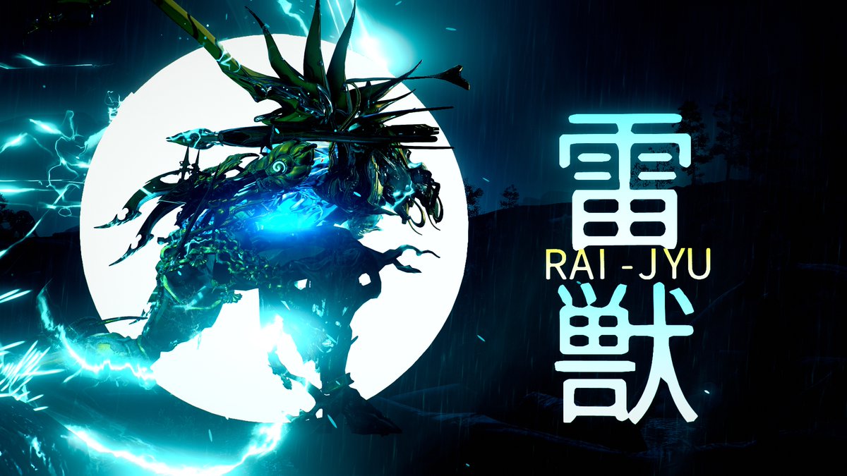SADA_ZEN101's tweet image. 雷獣 - RAI JYU -
#warframe #warframecaptura