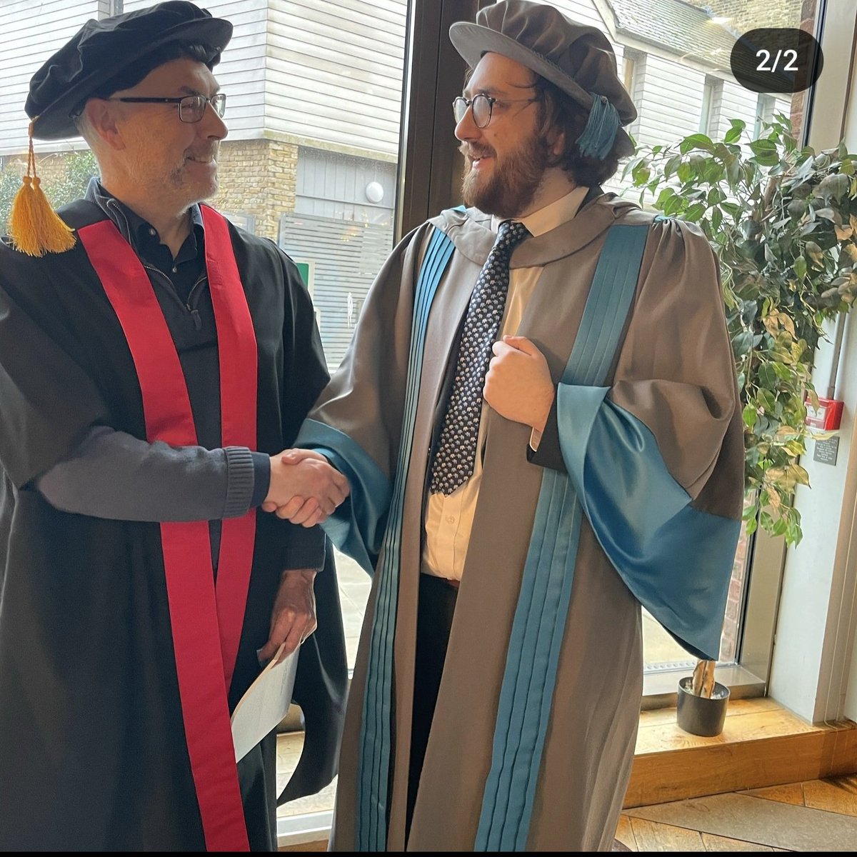 Congratulations to <a href="/AyaAnalytica/">Aya M.</a> and <a href="/BenardoutMiles/">Miles Benardout</a> who have successfully graduated from Kingston University and the Wren Group. Go and be fab.